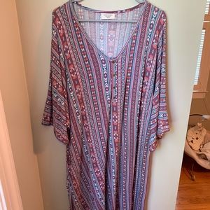 Dwell + Slumber Classic Caftan in Bohemian Print